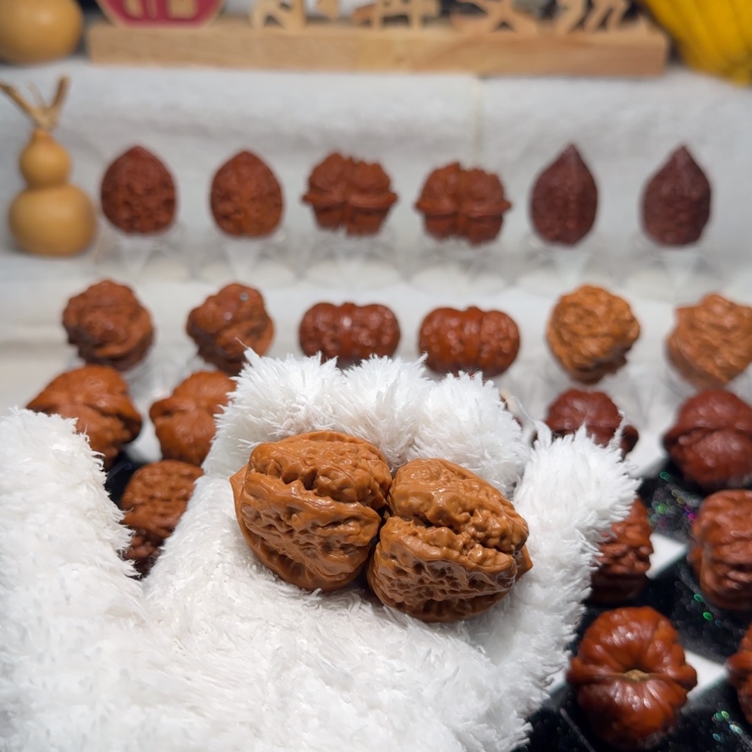 吊坠文玩核桃36.5三角蛙