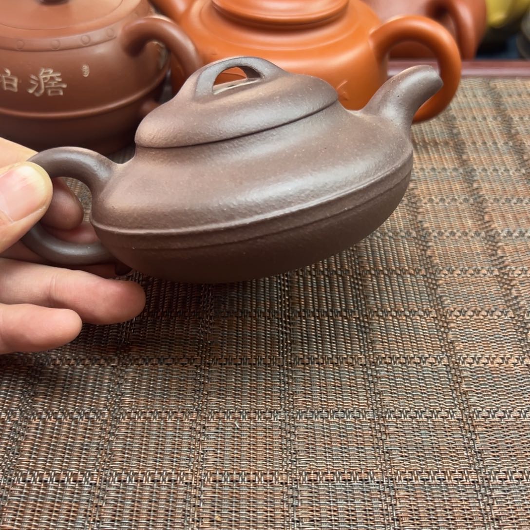 紫砂茶壶宜兴原矿紫砂壶220毫升容量