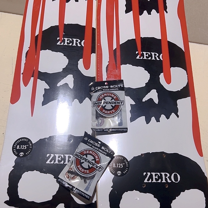 小***糕进口枫木zero板面2片+indy桥钉