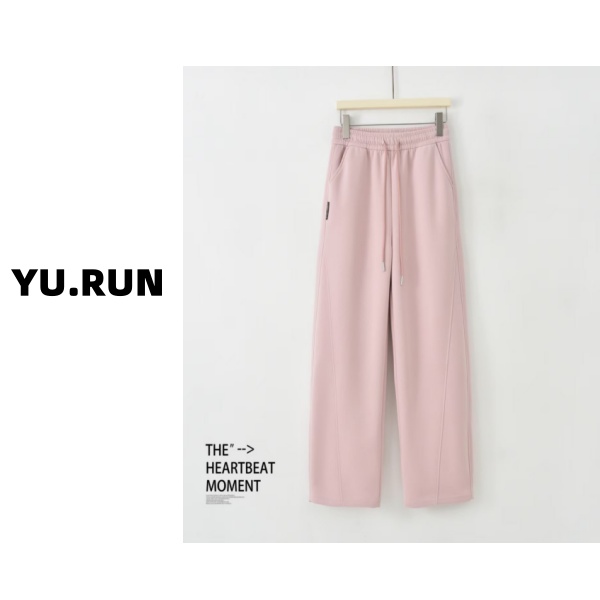 【钰润服饰】2025春季新款香蕉裤简约阔腿裤宽松百搭时尚裤高腰休闲