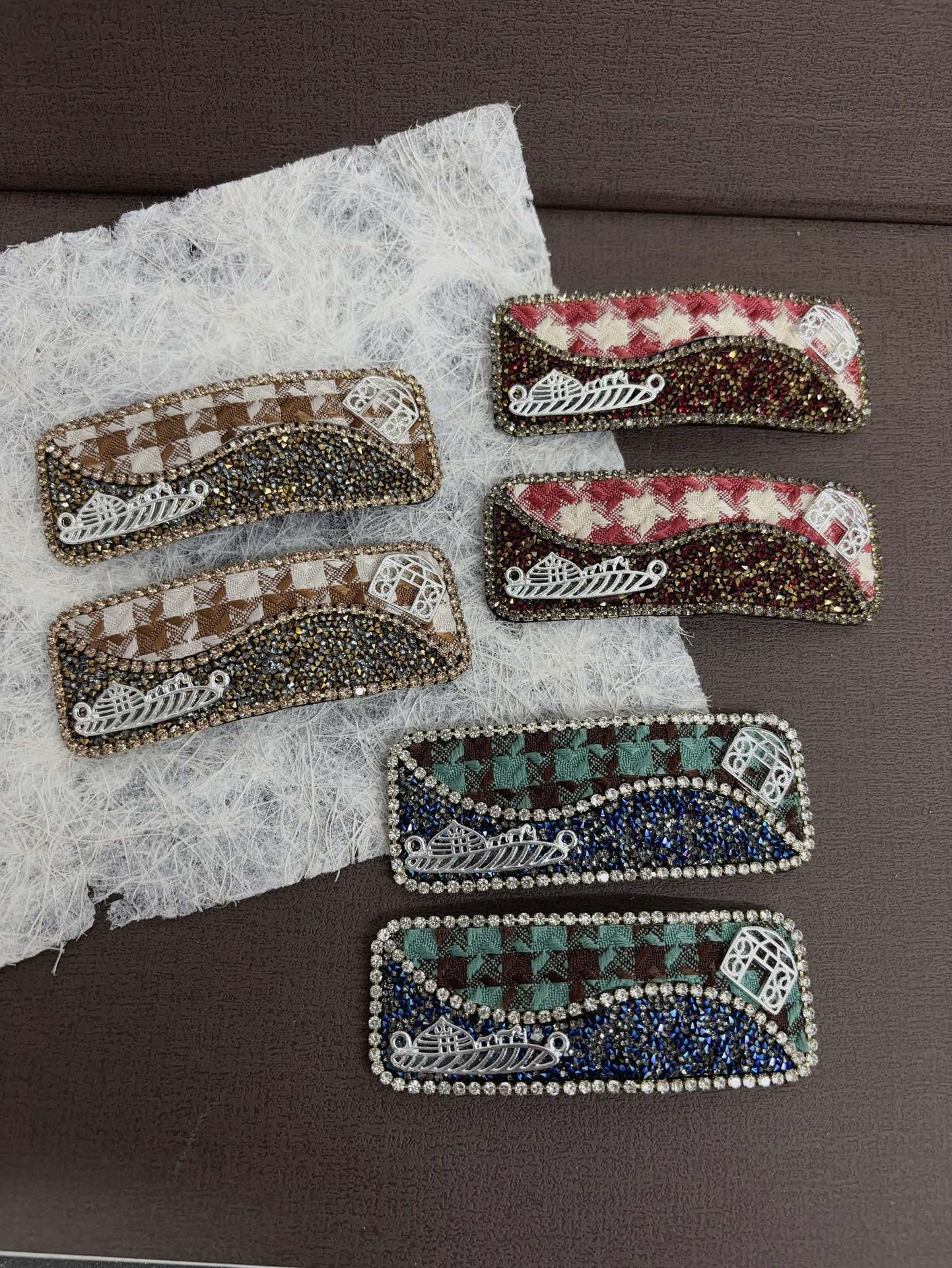 原创民族风合金头卡发夹拍一发二