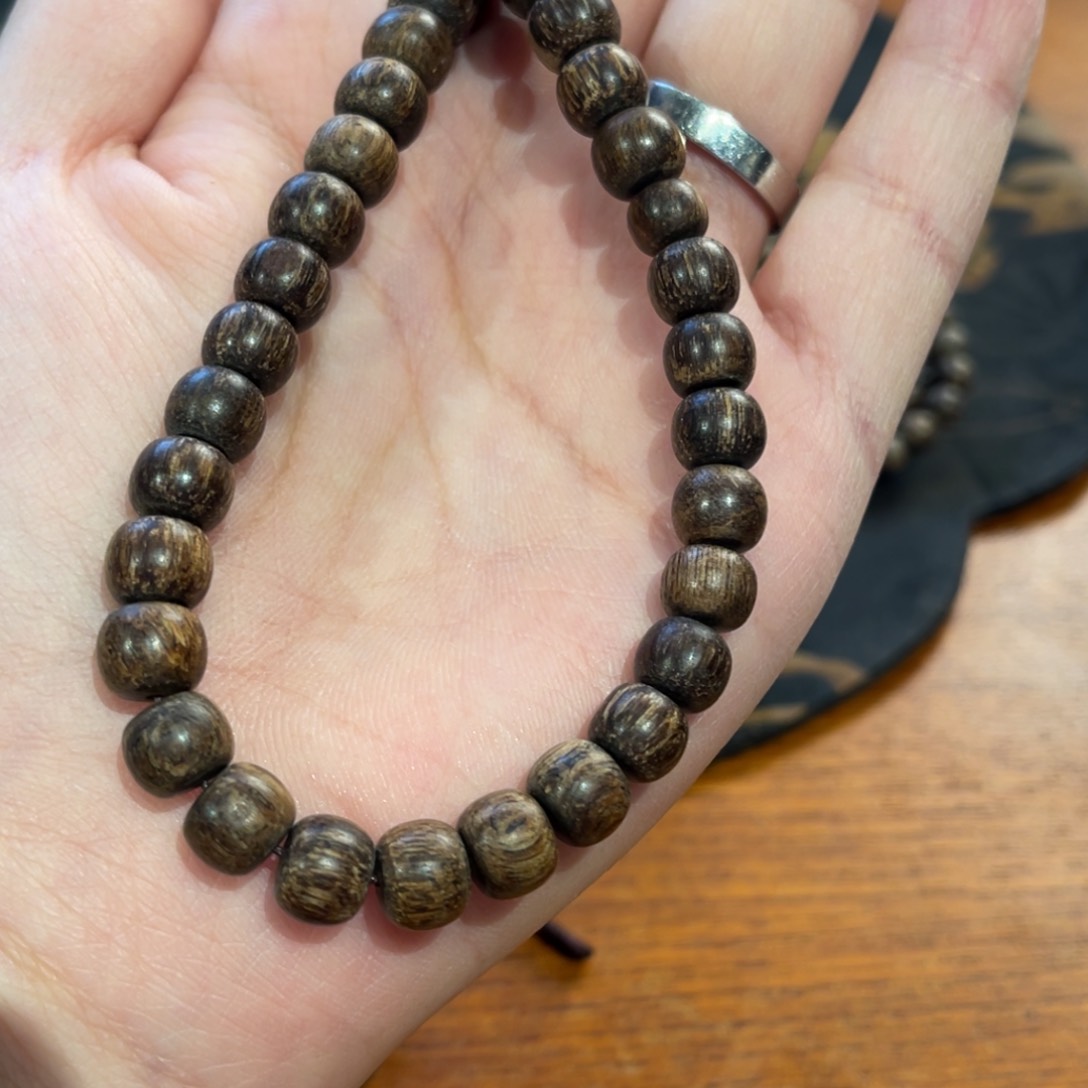 沉香吊坠@***～越南芽庄沉水奇肉念珠