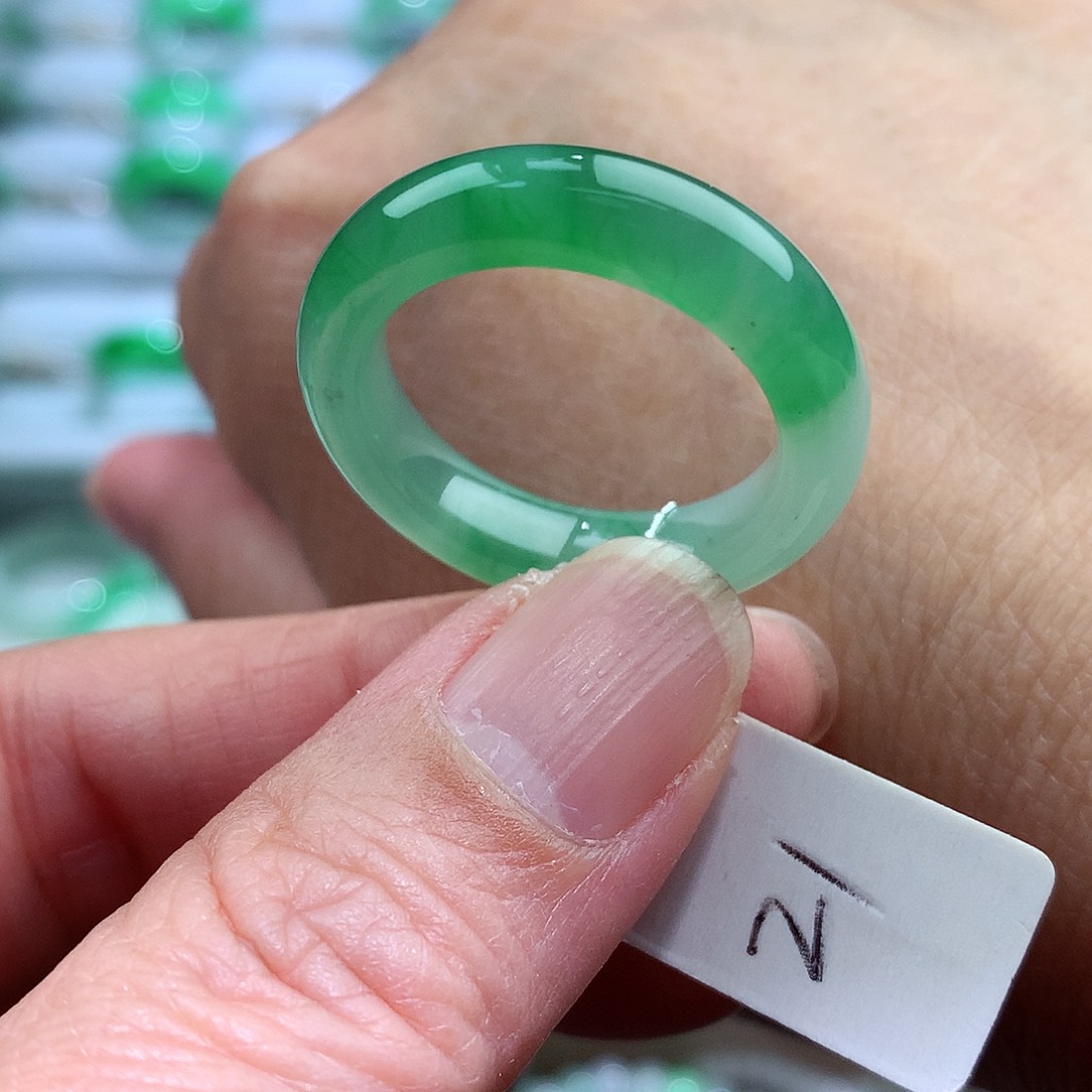 未镶嵌戒指翡翠21号