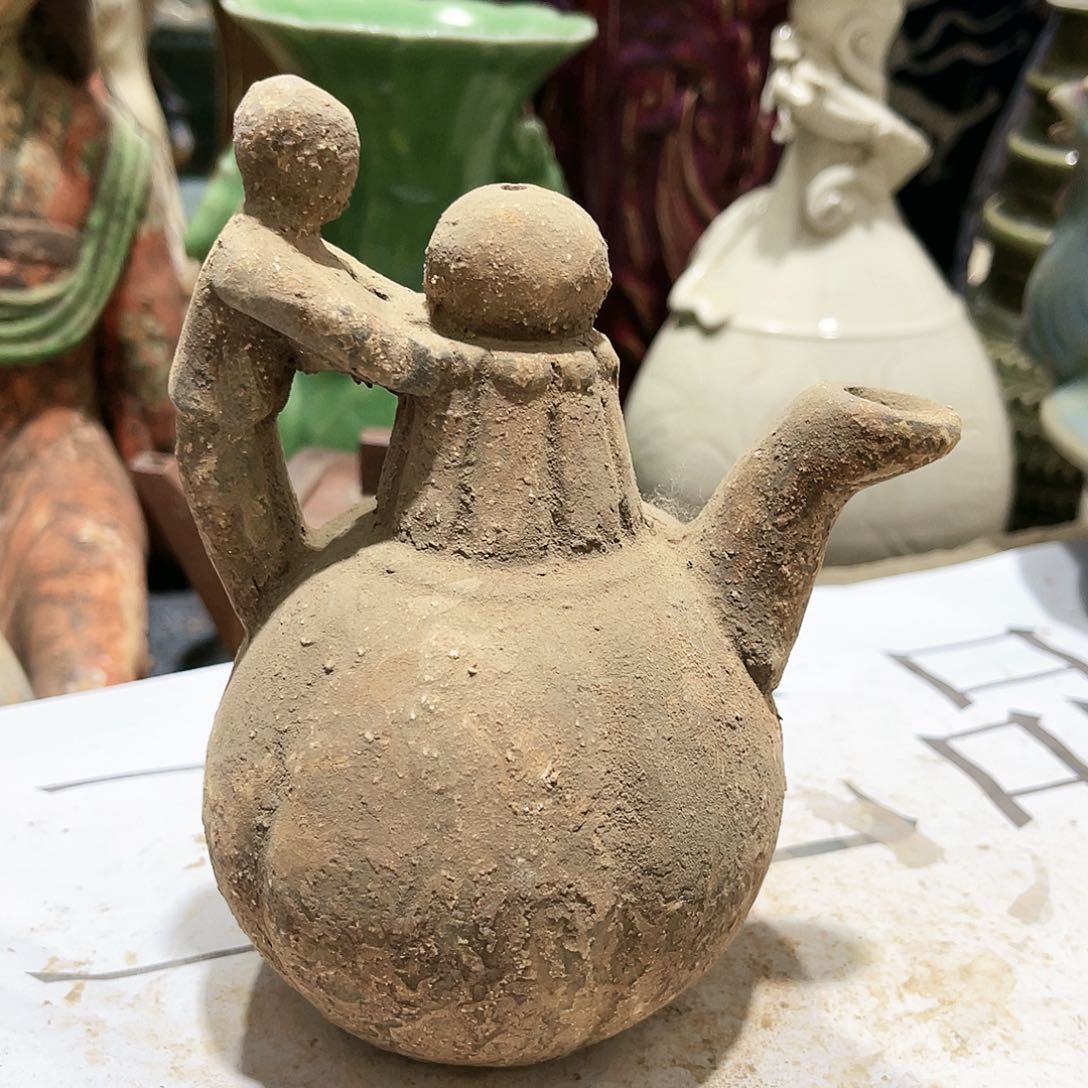 瓦当摆件摆件茶桌茶台陶瓷