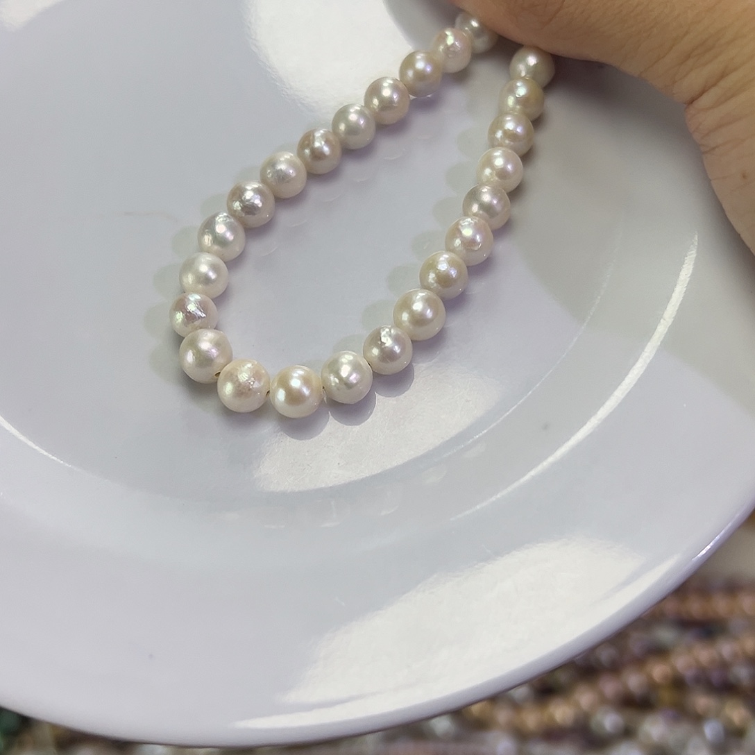 淡水珍珠钛钢手绳