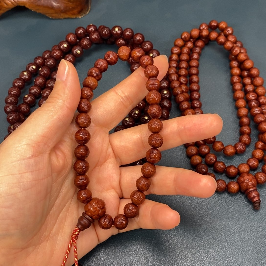 凤眼菩提吊坠手持9.3