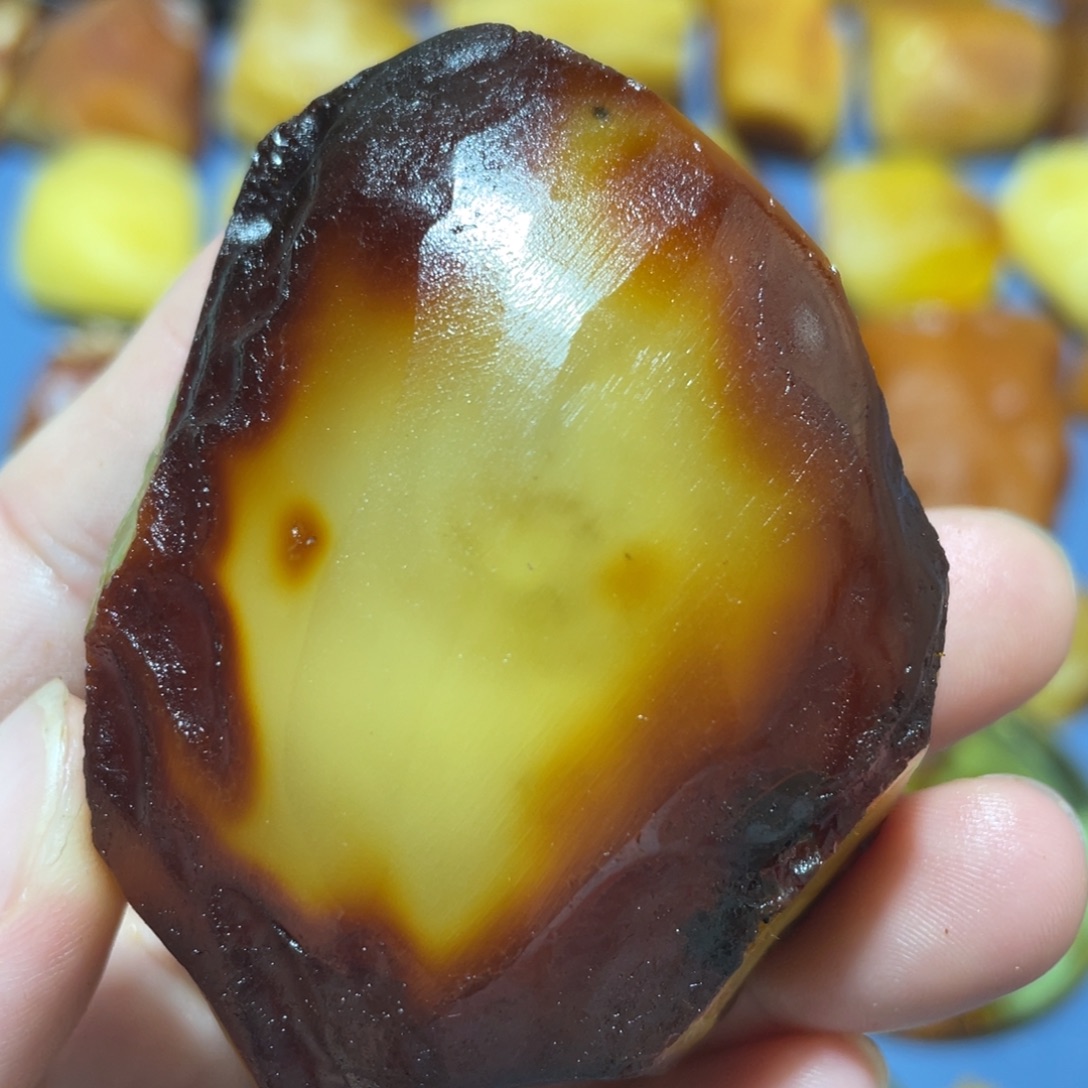未镶嵌定制蜜蜡随形