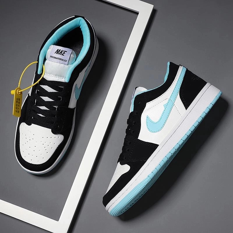 aj男鞋2025新款黑白熊猫dunk空军一号学生运动鞋情侣板鞋aj女鞋