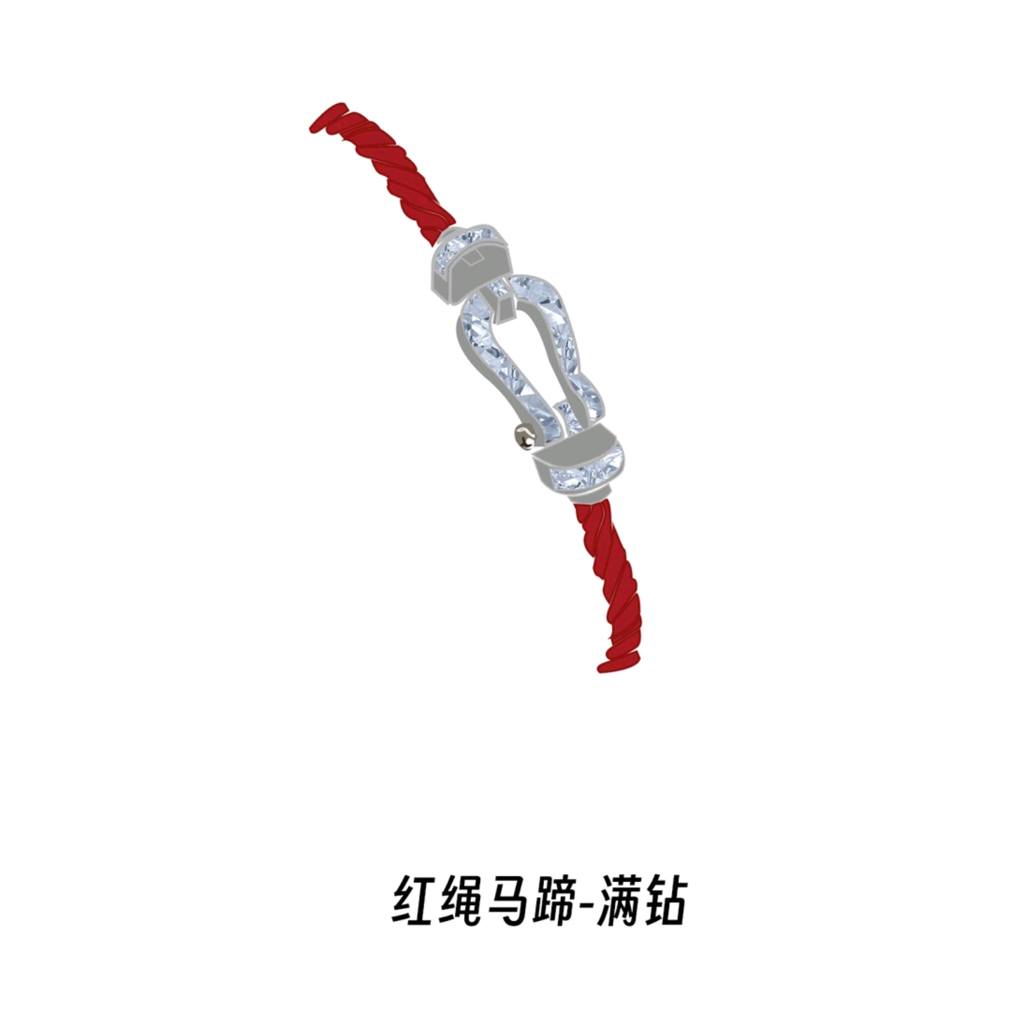 《马蹄》手连      时尚精工简约百搭复古轻奢丝巾