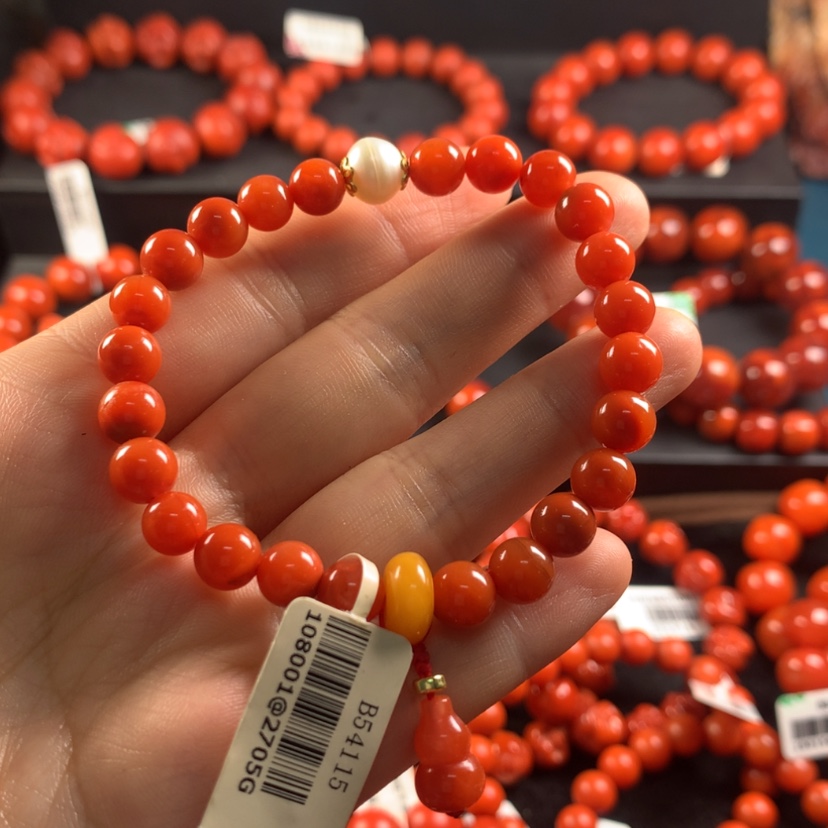 【闪购商品】南红玛瑙手串未镶嵌