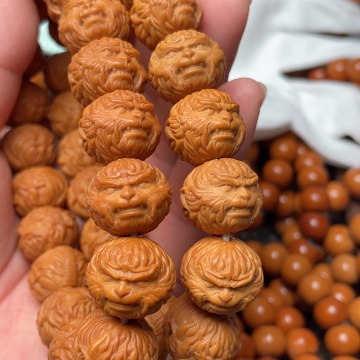 猴头核桃手串阿**业黑神