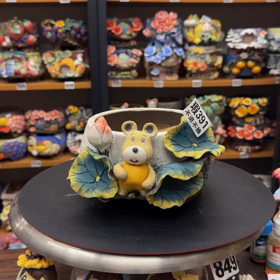 【闪购商品】粗陶手捏