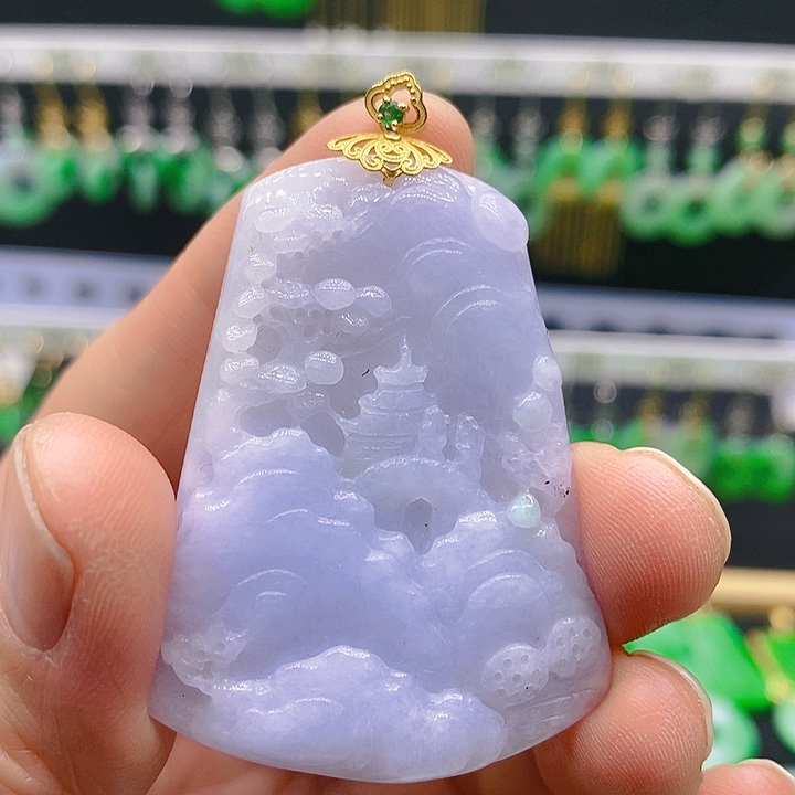 翡翠吊坠(不含链)未镶嵌吊坠