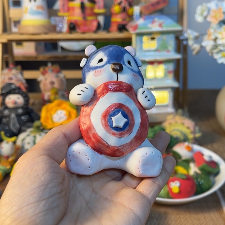瓷片景德镇陶瓷手作福利微瑕