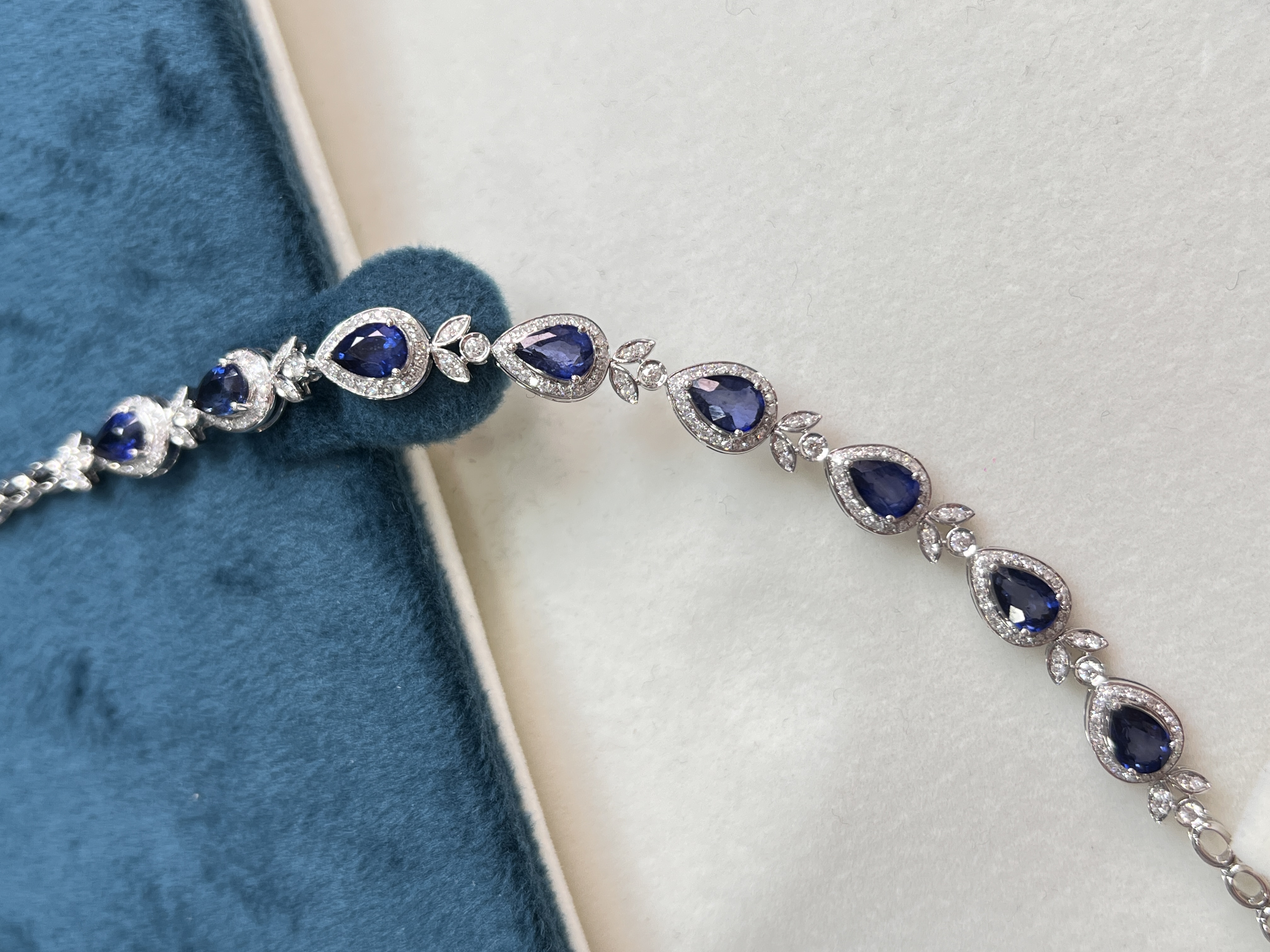 18K蓝宝石手链-FH