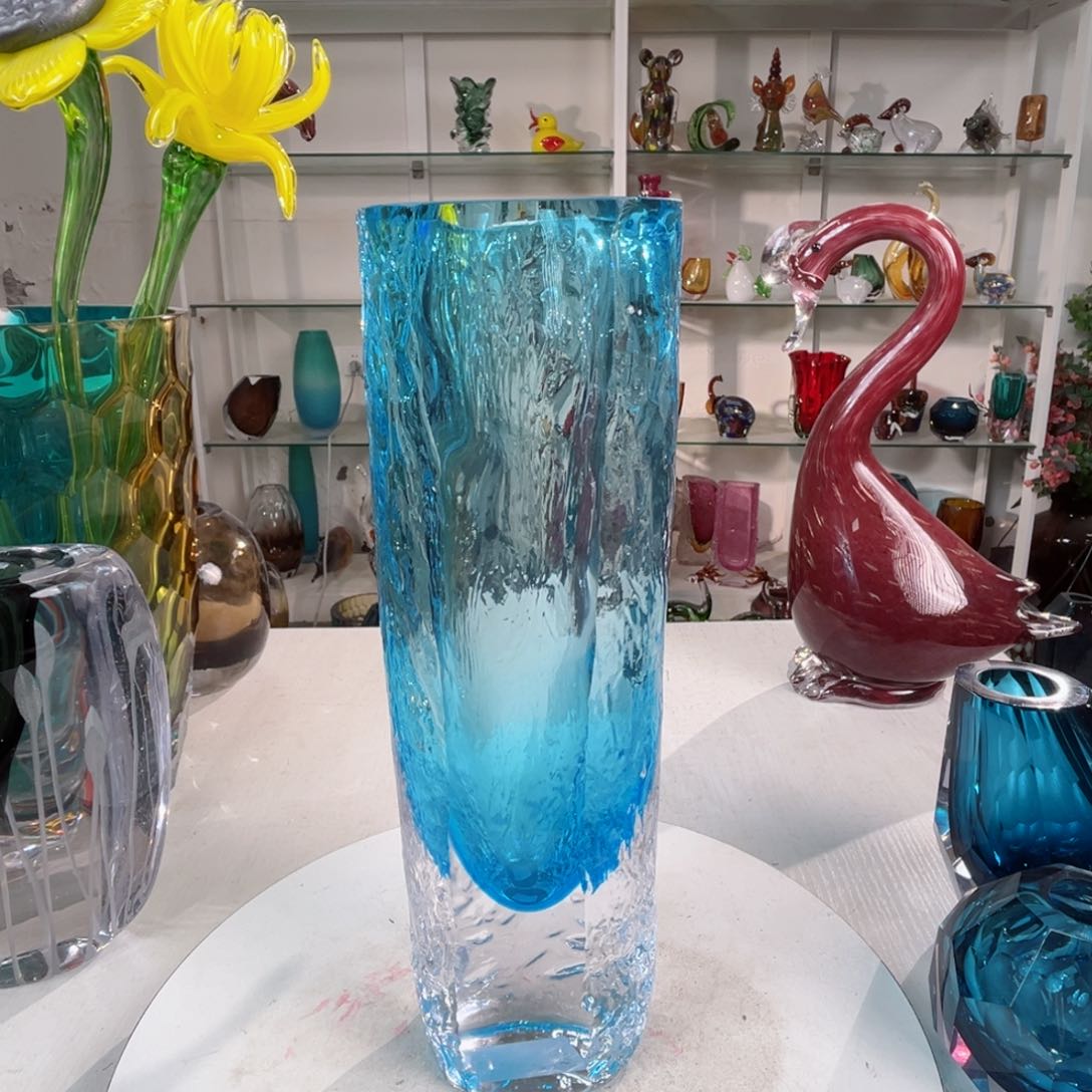 30 高轻奢琉璃花器福利正常手工痕迹