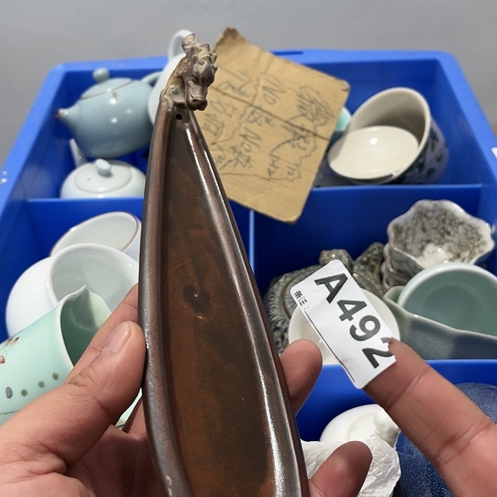 茶具默认微瑕瓷器、茶具、壶、摆件，介意勿拍 