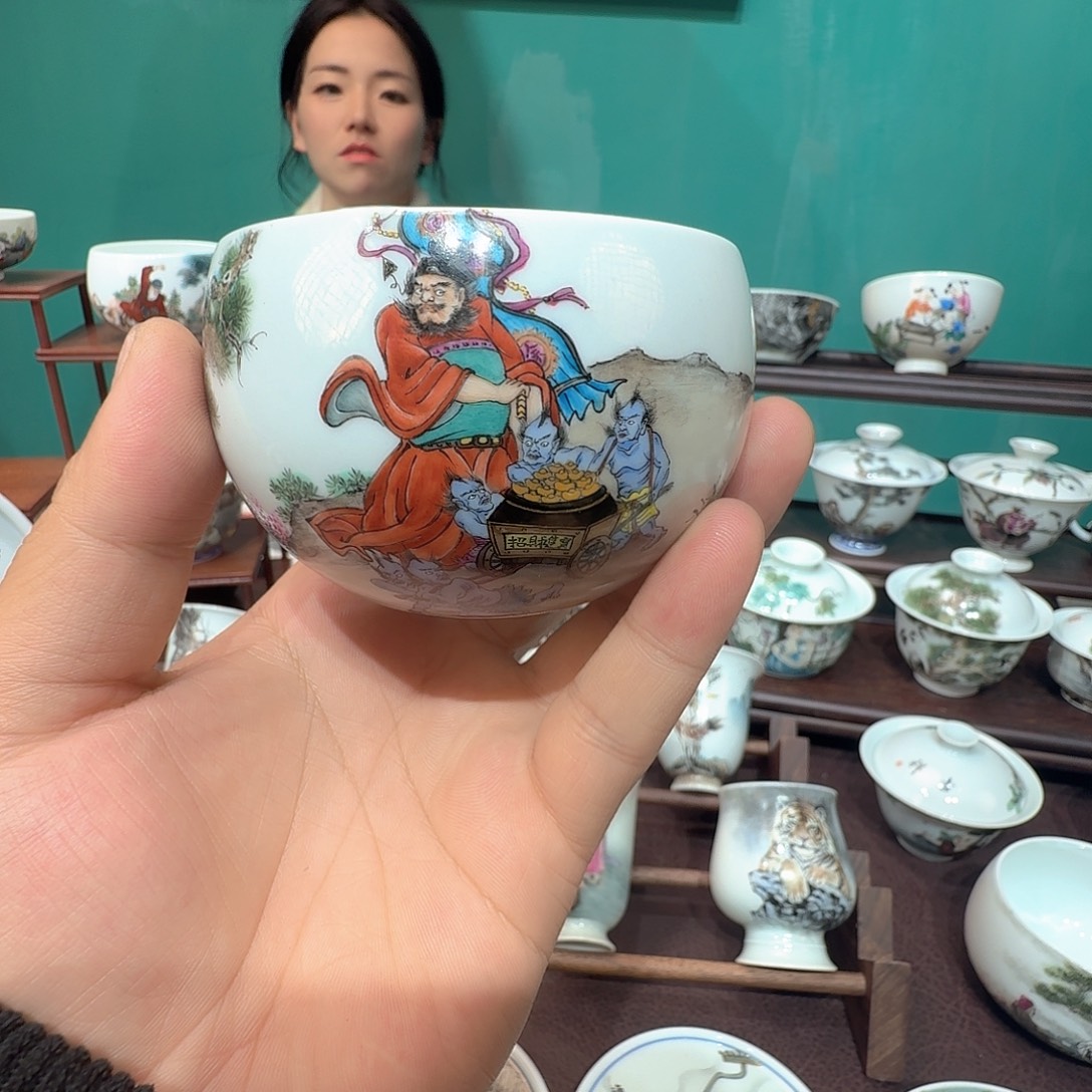 X***气瓷摆件景德镇陶瓷艺术