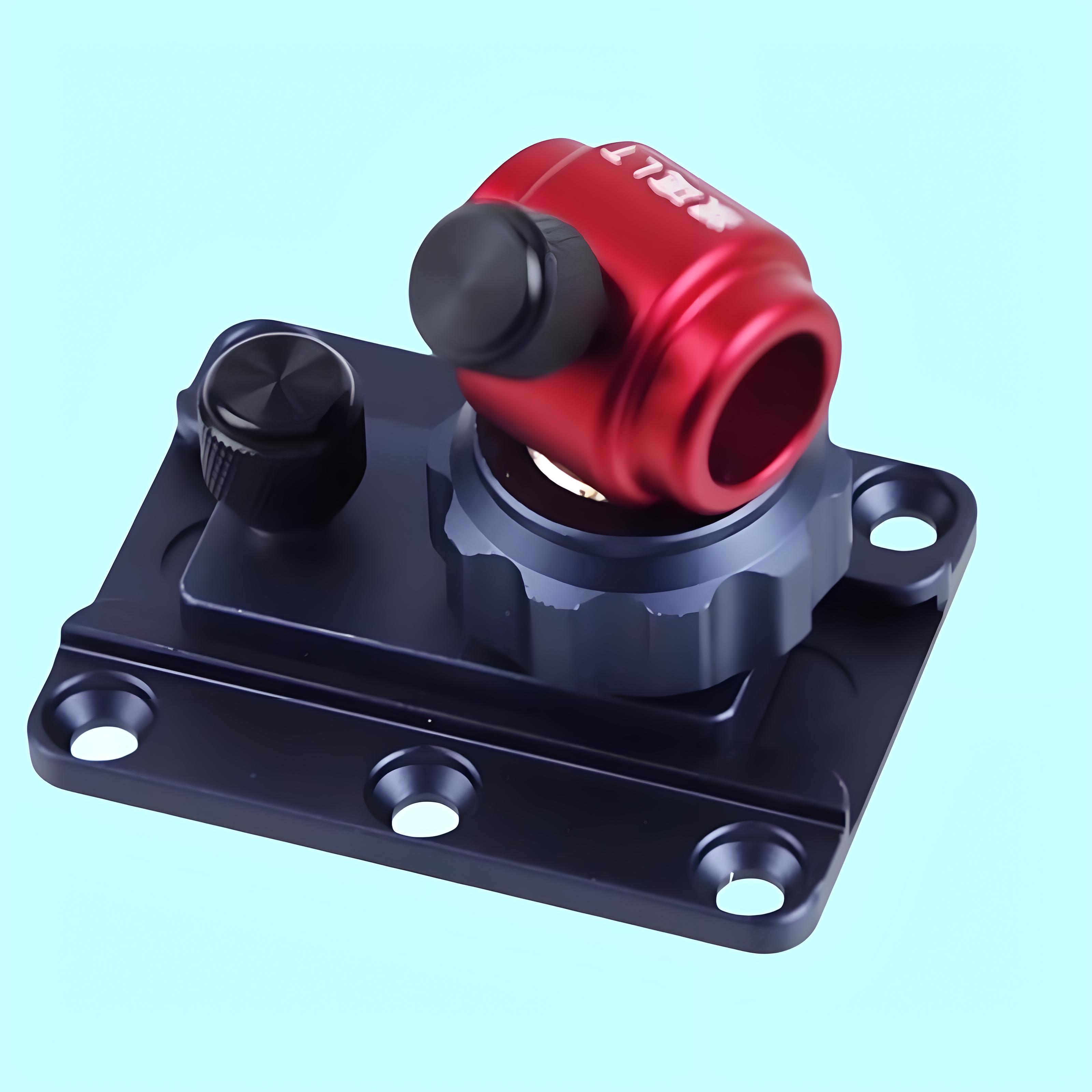 狼途钓箱配件独立鱼护架不分左右铝镁合金分体可拆卸