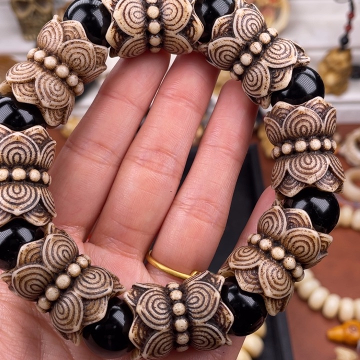 手串/手链驼骨骆驼骨雕刻20