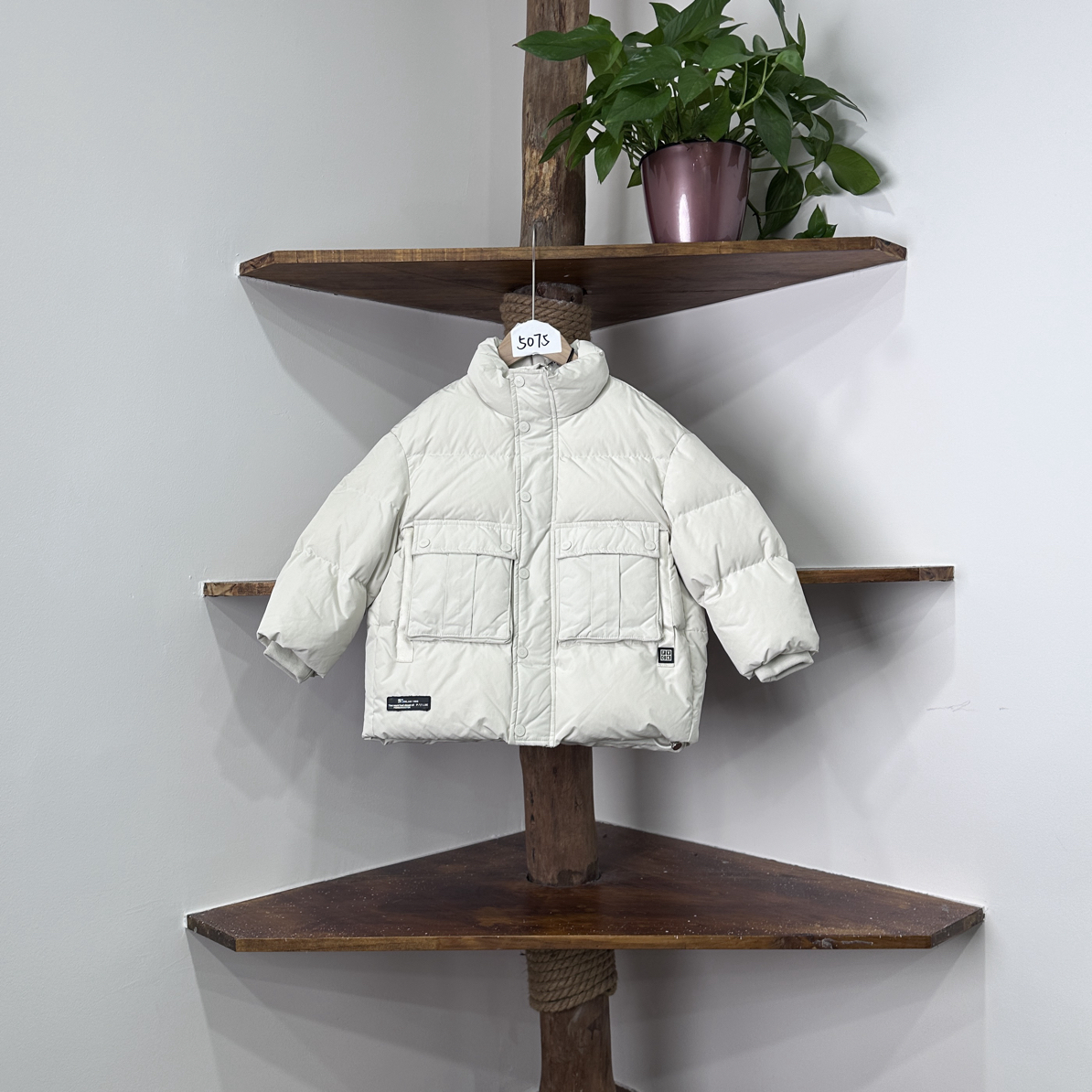 暖家 5075款D区童装羽绒服