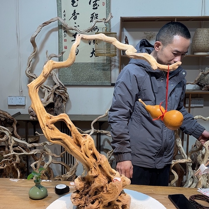 香榧木杜鹃根天然根艺4