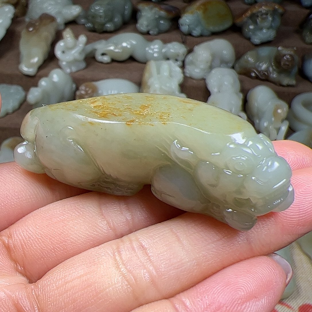 和田玉挂件未镶嵌