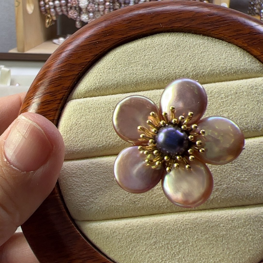 用***9淡水珍珠合金手绳