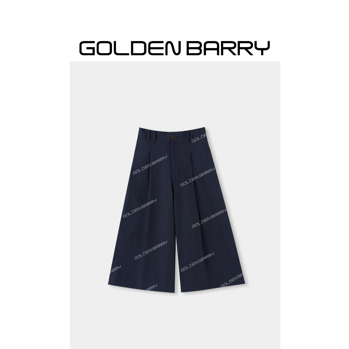 GOLDENBARRY|511111“赫本时光裤”时尚A字廓形休闲阔腿裤【瑕】