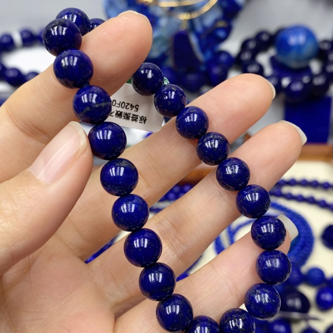 青金石手链未镶嵌