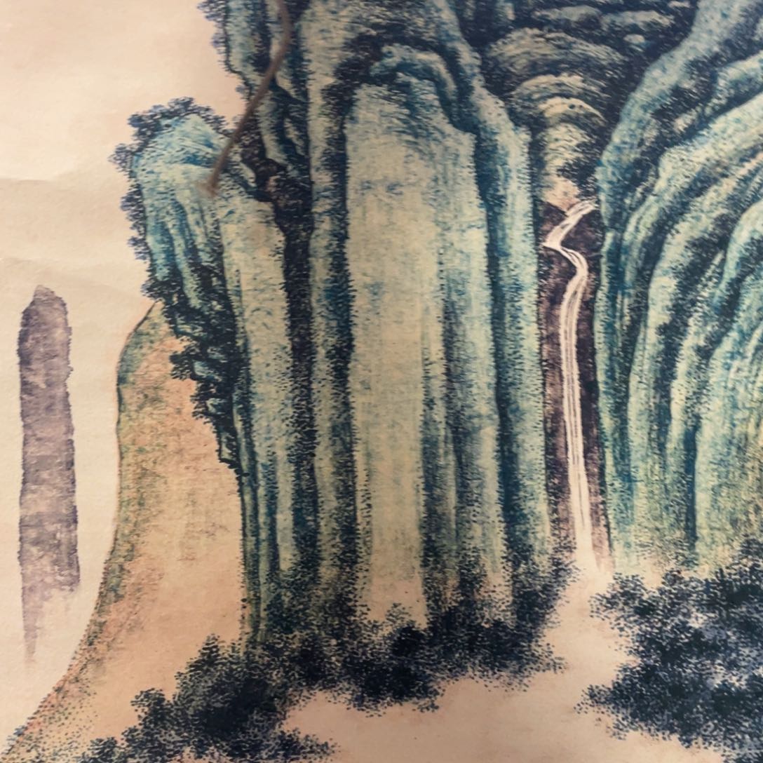 国画山水花鸟代拍