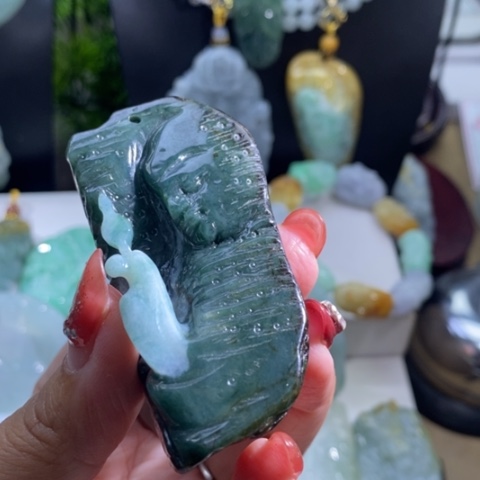 【闪购商品】颈饰未镶嵌翡翠悟道