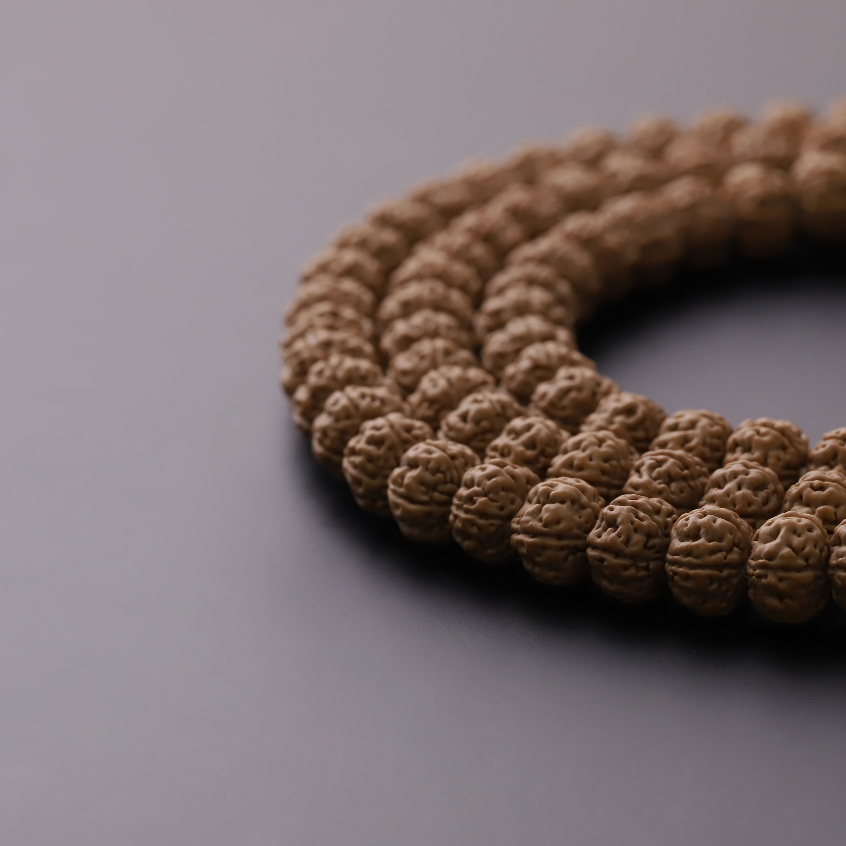 S7399【老树王】定制纯血老树矮桩双龙金刚菩提108长串(送工具) 