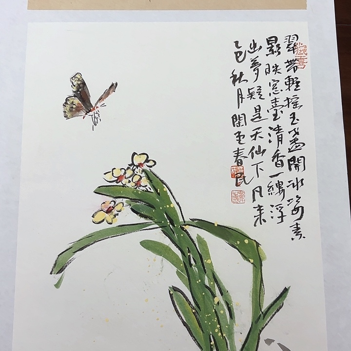 国画蒋春民字画国画作品