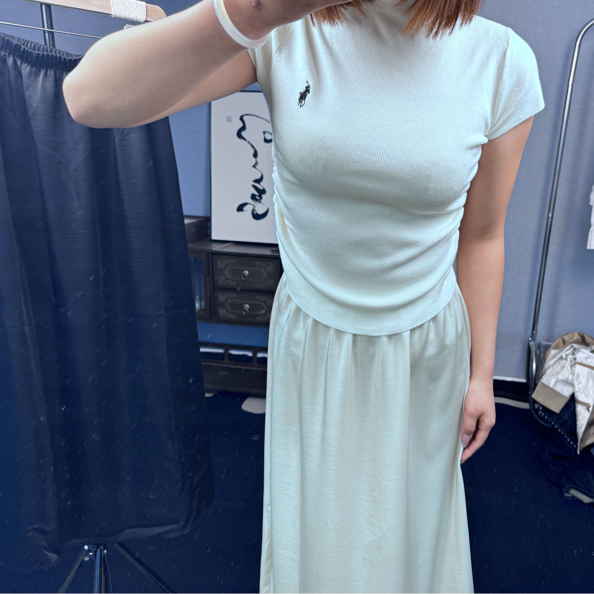 美式修身经典小马刺绣简约显瘦百搭夏季圆领新款短袖T女