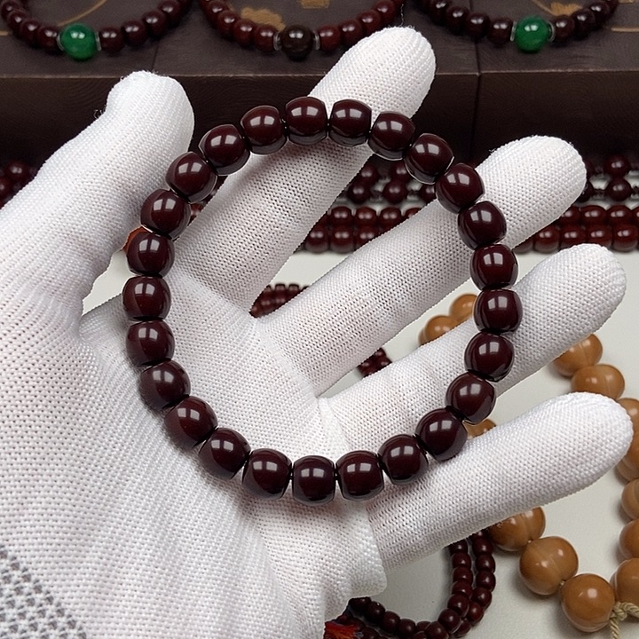 揽***南核桃手串/手链猴头直切