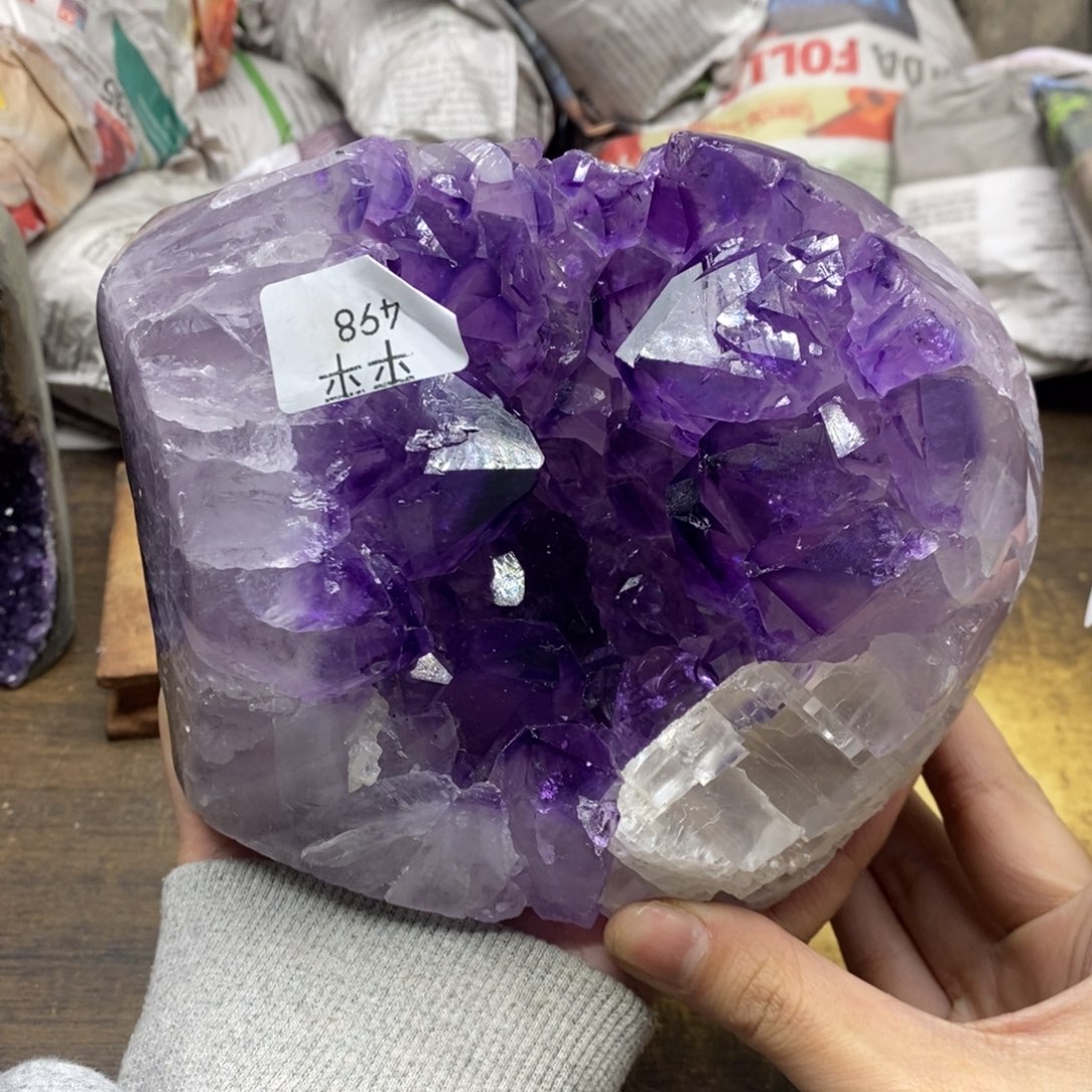 紫晶乌拉圭未镶嵌+****e