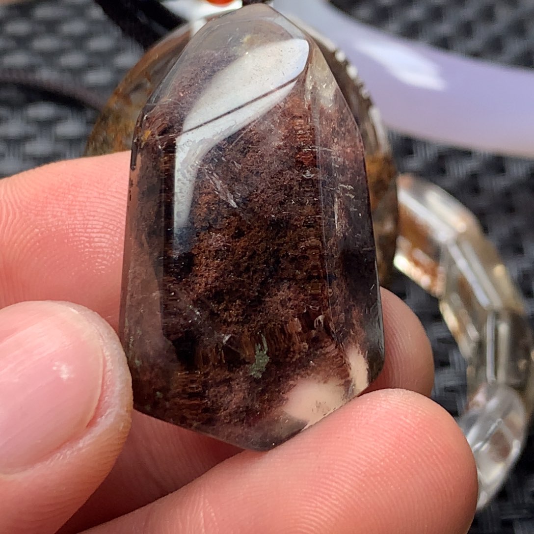 水晶颈饰未镶嵌自**主