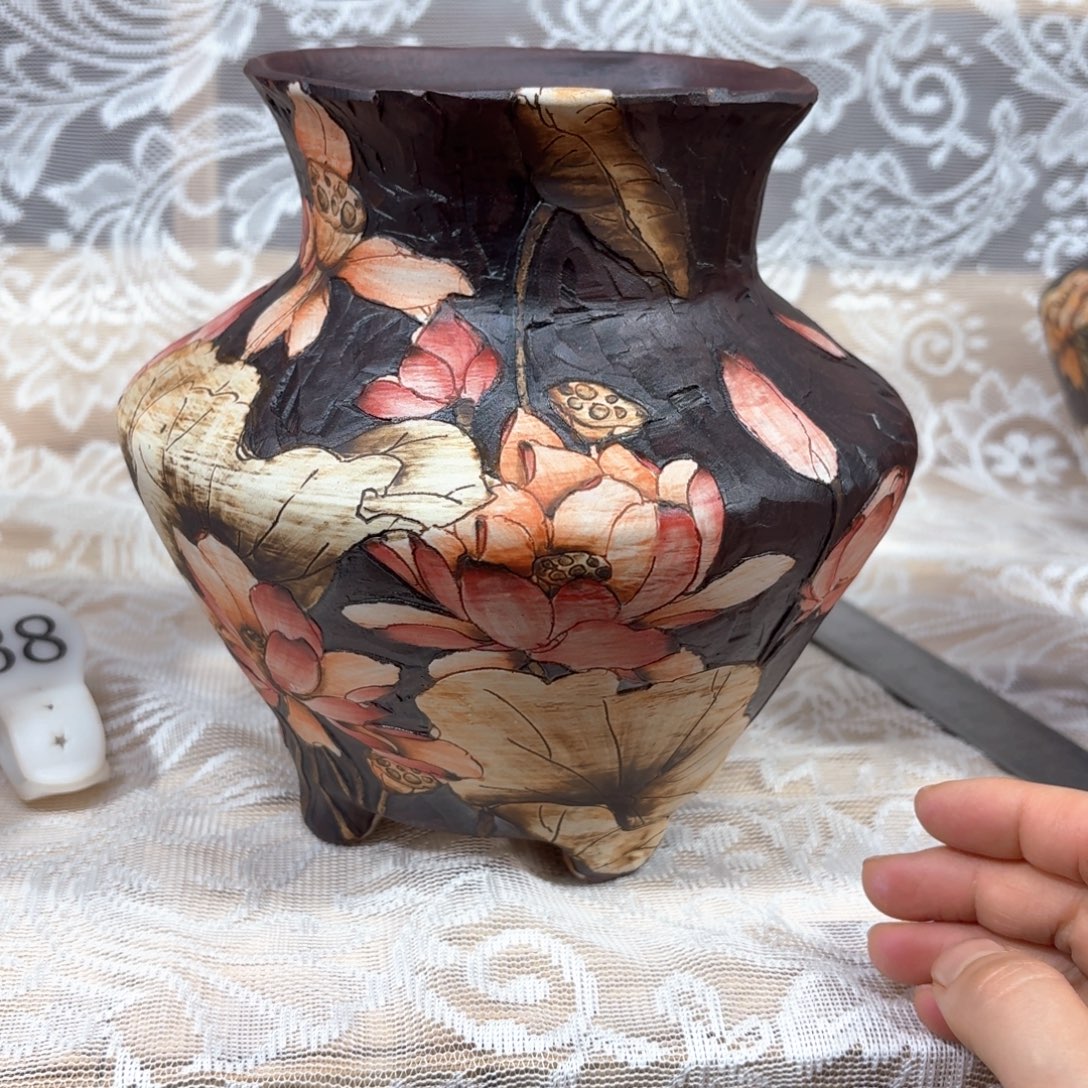 *****紫砂花盆陶瓷多肉花盆微瑕
