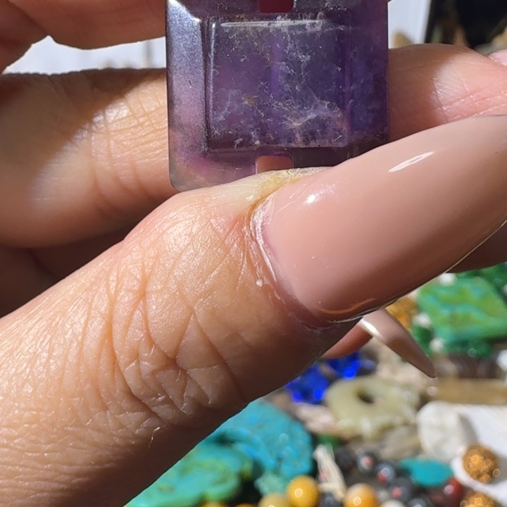 玛瑙/玉髓合金颈饰