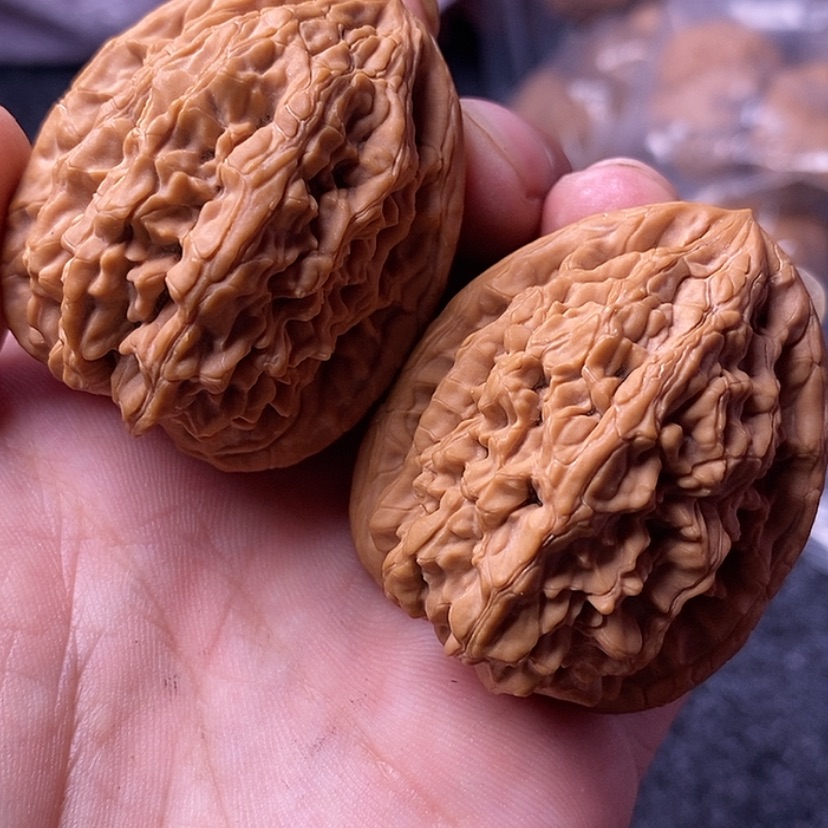 【闪购商品】文玩核桃吊坠40蓟县虎头王