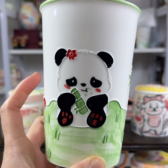 手绘高温釉下彩陶瓷