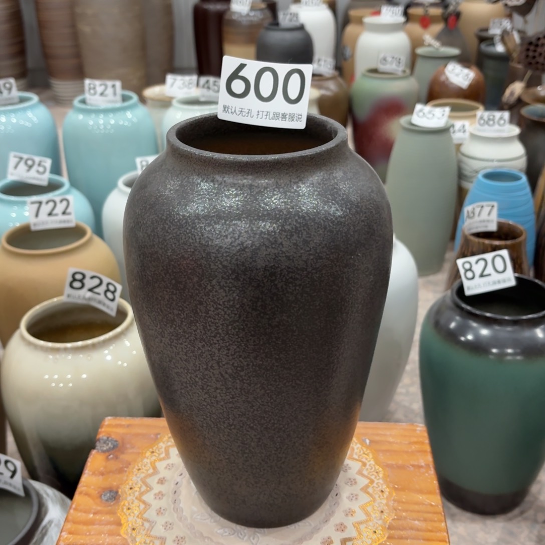 摆件600 景德镇陶瓷陶瓷高27口9.5