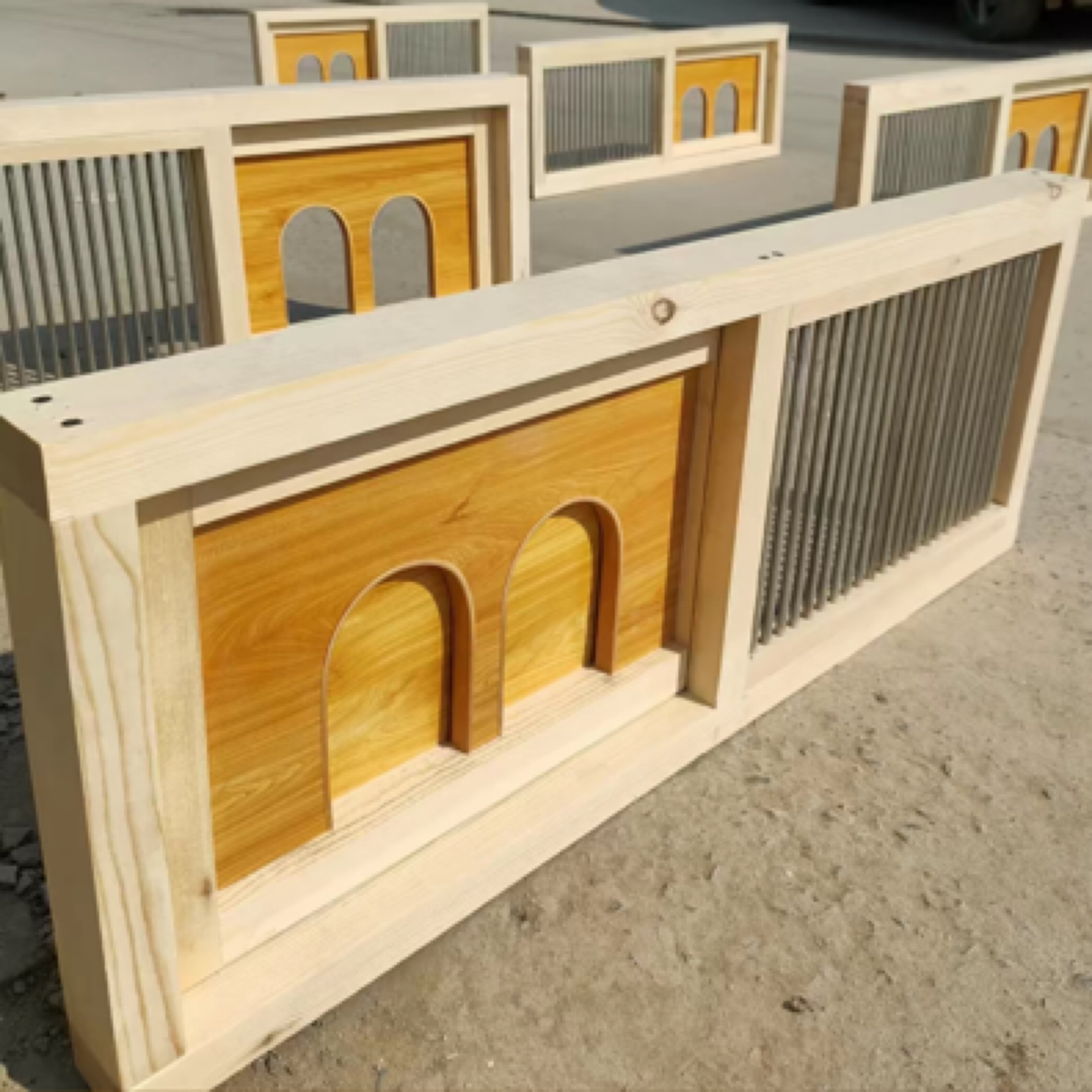 鸽子专用木质钢管推拉式鸽舍不锈钢进出口结实耐用方便户外使用