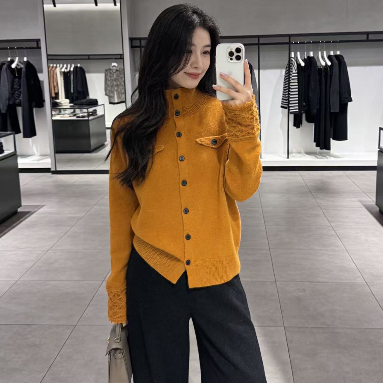 勿机洗！胸102-160长62（部分无三标介意勿拍）羊毛衫XX 4992