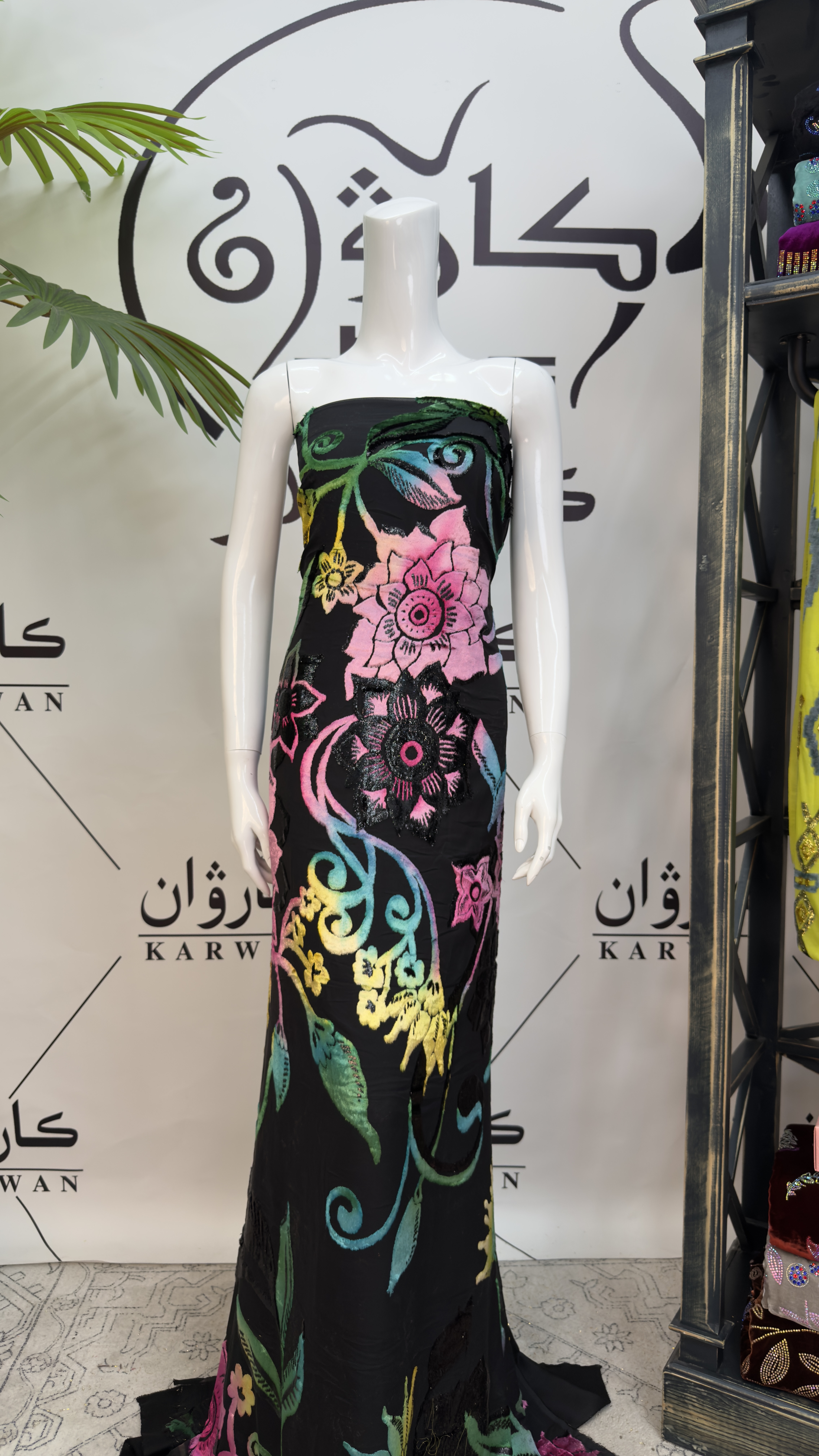 【KARWAN】قول بۇياق مىتىسكا سۇ پەرى仿真丝布料（定制料不退不换）