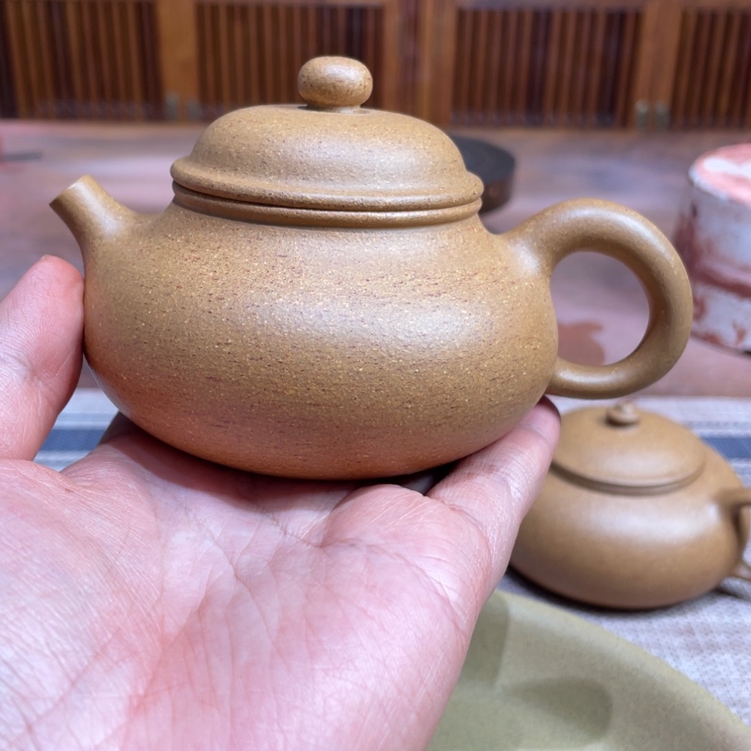 紫砂茶壶常****明宜兴紫砂原矿紫砂壶