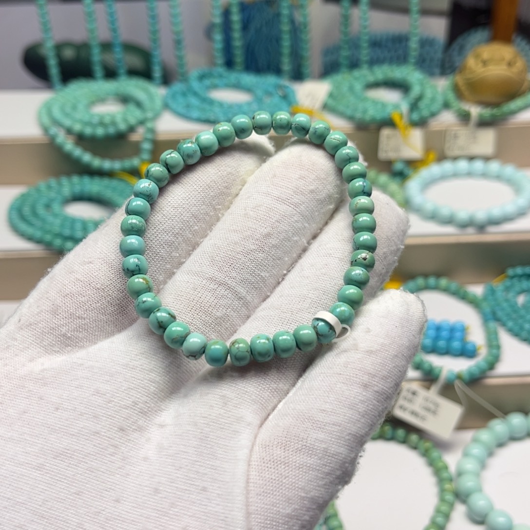 绿松石未镶嵌手链