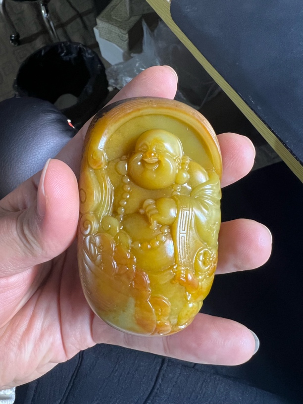 大肚弥勒佛和田玉