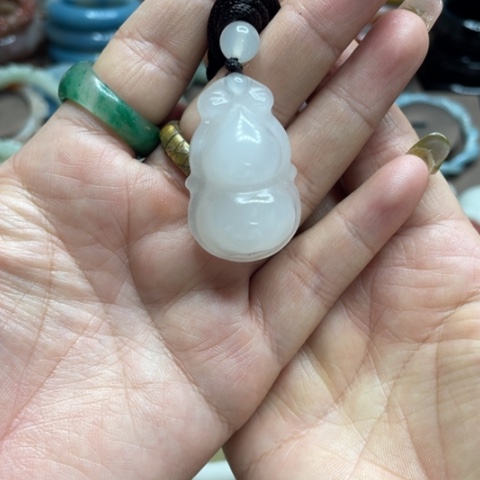 合金石英质玉（黄龙玉）手链